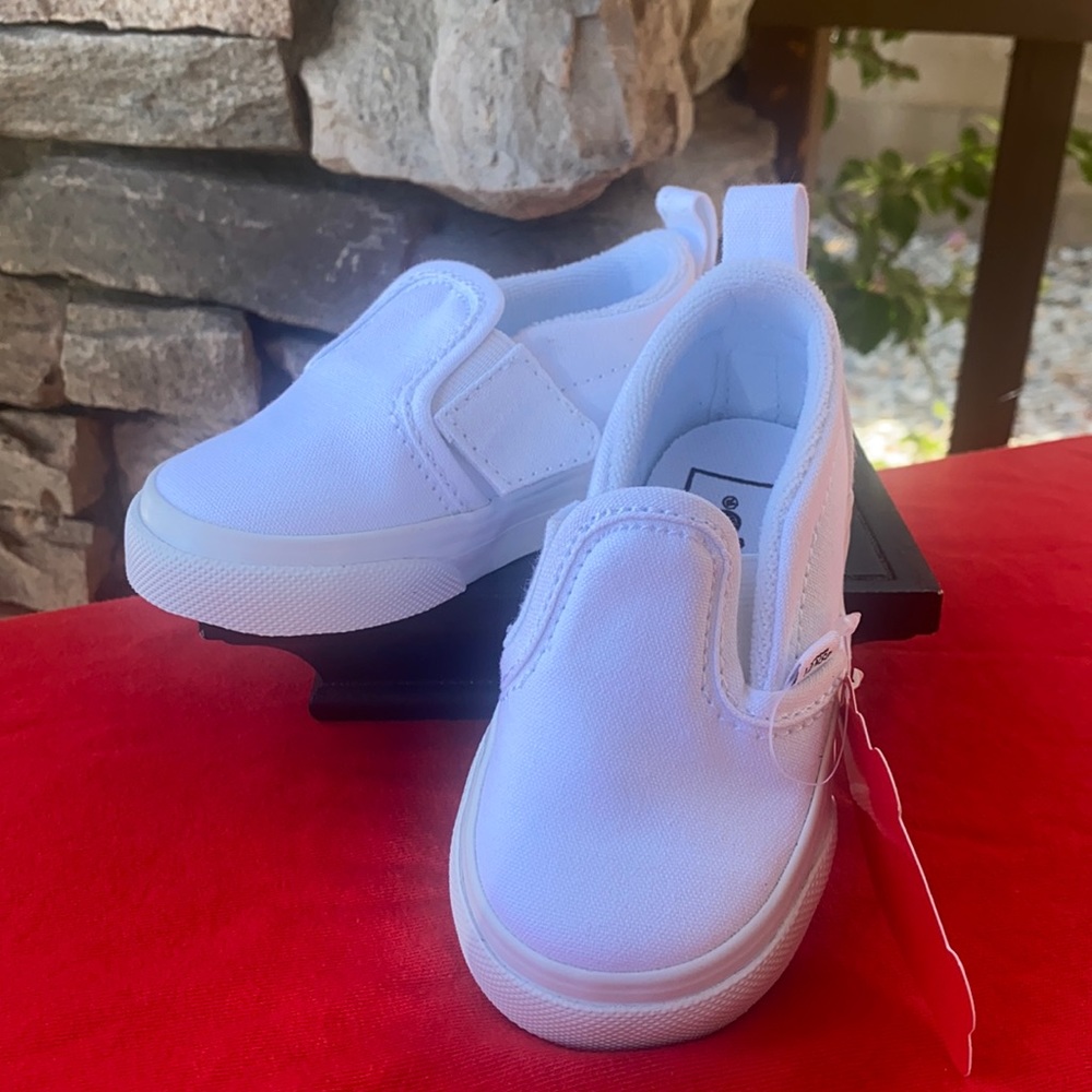 Toddler Siza 4 Velcro Slip Vans